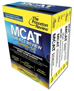 Princeton Review MCAT Subject Review Complete Set