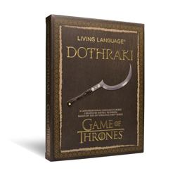 Living Language Dothraki A Conversational Language Course Based on the Hit Original HBO Series Game of Thrones  9780804160865 Front Cover