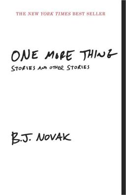 One More Thing Stories and Other Stories  9780804169783 Front Cover
