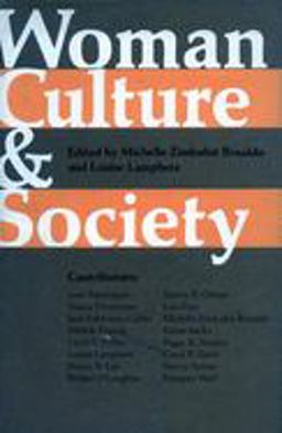 Woman, Culture, and Society  9780804708517 Front Cover
