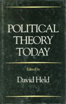Political Theory Today Political Theory Today