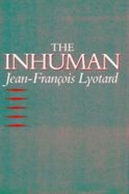 Inhuman Reflections on Time  9780804720083 Front Cover