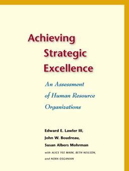 Achieving Strategic Excellence Achieving Strategic Excellence