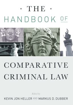 Handbook of Comparative Criminal Law  9780804757584 Front Cover