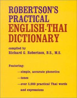 Robertson's Practical English-Thai Dictionary  9780804807067 Front Cover