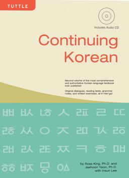 Continuing Korean (Audio CD Included)  9780804834308 Front Cover