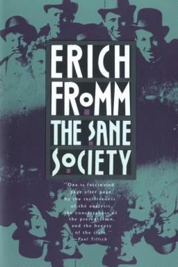 Sane Society  9780805014020 Front Cover