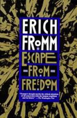 Escape from Freedom  9780805031492 Front Cover