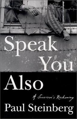 Speak You Also A Survivor's Reckoning  9780805060645 Front Cover