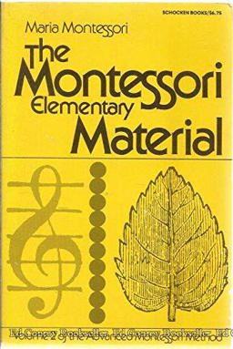The Montessori Elementary Material