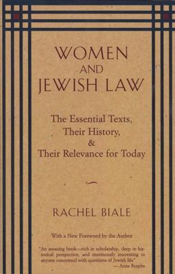 Women and Jewish Law