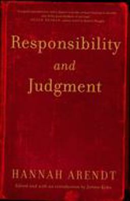 Responsibility and Judgment Responsibility and Judgment