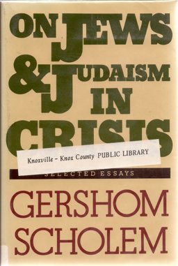 On Jews and Judaism in Crisis