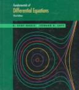 Fundamentals of Differential Equations