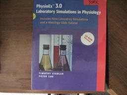 PhysioEX 3.0 Laboratory Simulations in Physiology