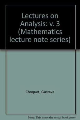 Lectures on Analysis