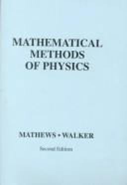 Mathematical Methods of Physics 2nd 9780805370027 Front Cover