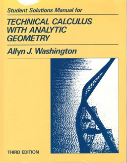 Technical Calculus with Analytic Geometry