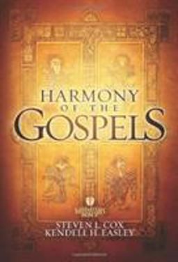 HCSB Harmony of the Gospels  9780805494440 Front Cover