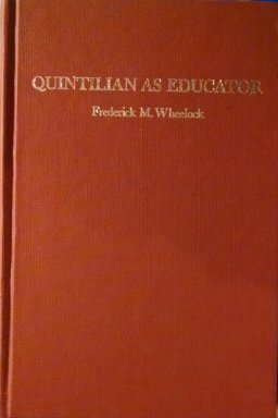 Quintilian As Educator Quintilian As Educator