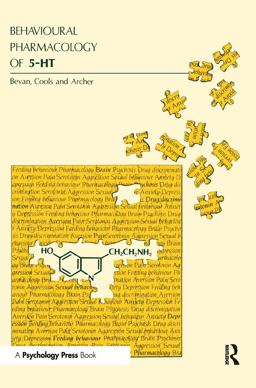 Behavioral Pharmacology Of 5-Ht  9780805801354 Front Cover