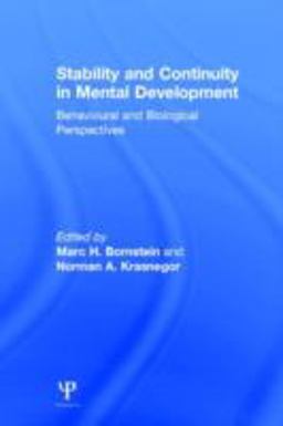 Stability and Continuity in Mental Development Behavioral and Biological Perspectives  9780805802030 Front Cover