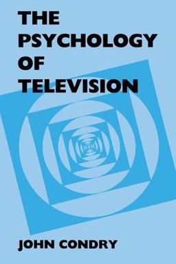 Psychology of Television  9780805806212 Front Cover