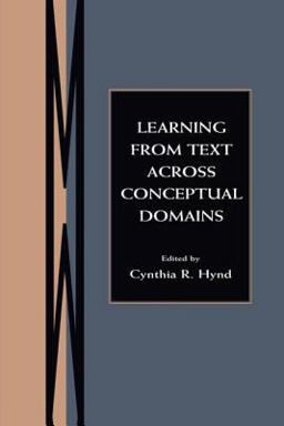 Learning from Text Across Conceptual Domains  9780805821840 Front Cover