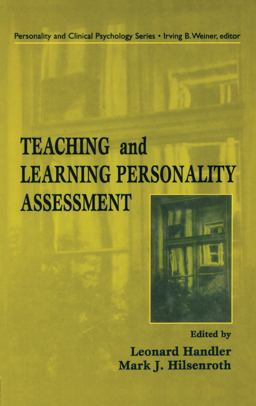 Teaching and Learning Personality Assessment  9780805823325 Front Cover
