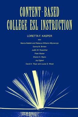 Content-Based College ESL Instruction