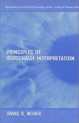 Principles of Rorschach Interpretation  9780805831085 Front Cover