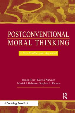 Postconventional Moral Thinking A Neo-Kohlbergian Approach  9780805832853 Front Cover