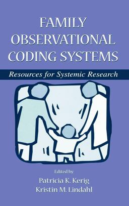 Family Observational Coding Systems Resources for Systemic Research  9780805833232 Front Cover