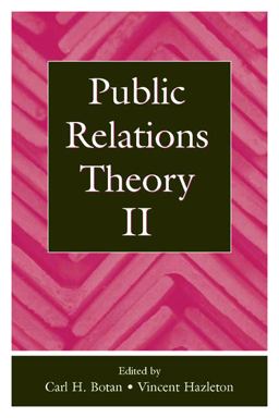 Public Relations Theory II  9780805833850 Front Cover