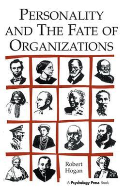 Personality and the Fate of Organizations  9780805841435 Front Cover