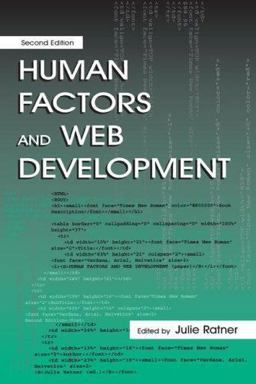 Human Factors and Web Development 2nd 9780805842227 Front Cover