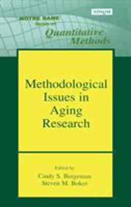 Methodological Issues in Aging Research  9780805843781 Front Cover