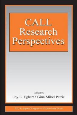 CALL Research Perspectives  9780805851373 Front Cover