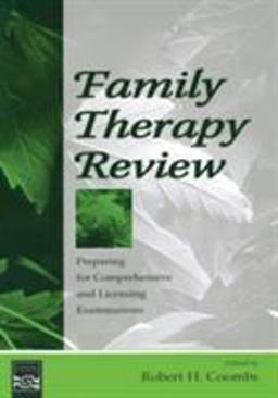 Family Therapy Review Preparing for Comprehensive and Licensing Examinations  9780805851755 Front Cover