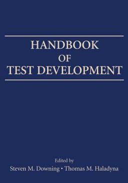 Handbook of Test Development  9780805852653 Front Cover