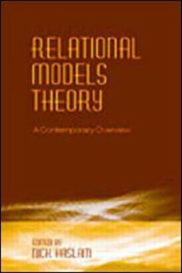 Relational Models Theory A Contemporary Overview  9780805853568 Front Cover