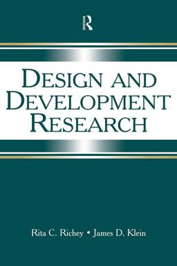 Design and Development Research Methods, Strategies, and Issues  9780805857320 Front Cover