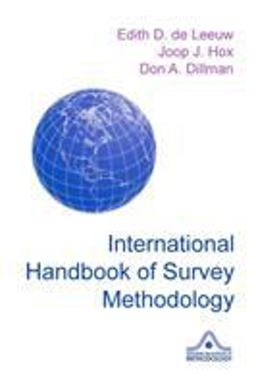 International Handbook of Survey Methodology  9780805857535 Front Cover