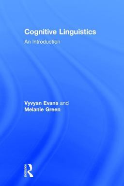 Cognitive Linguistics An Introduction  9780805860146 Front Cover