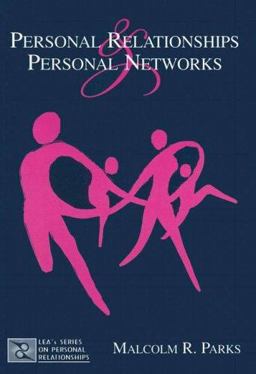 Personal Relationships and Personal Networks  9780805861044 Front Cover