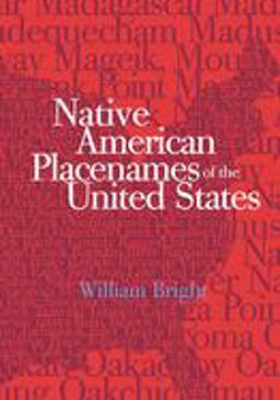 Native American Placenames of the United States Native American Placenames of the United States