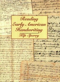 Reading Early American Handwriting  9780806308463 Front Cover