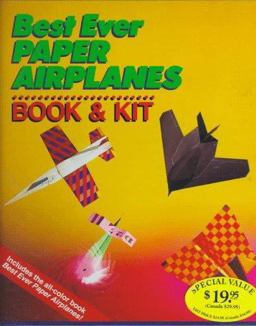 Best Ever Paper Airplanes Book and Kit