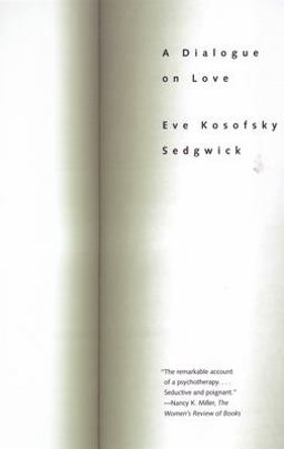 Dialogue on Love  9780807029237 Front Cover