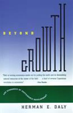 Beyond Growth The Economics of Sustainable Development  9780807047095 Front Cover